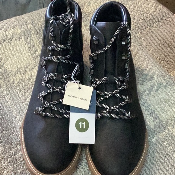 Women's Tully Lace-Up Winter Hiking Boots - universal thread - black - new - Picture 4 of 9